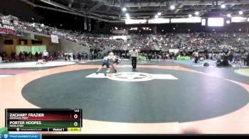 132 lbs Cons. Round 2 - Porter Hoopes, Middleton vs Zachary Frazier, Gonzaga Prep