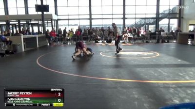 171 lbs Semifinal - Jacoby Peyton, North Linn vs Ivan Hamilton, Belle Plaine Gold Medal