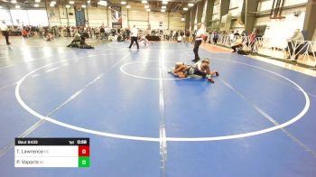 120 lbs Consi Of 64 #2 - Tristen Lawrence, NC vs Peter Vaporis, SC