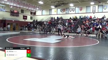 115 lbs Cons. Semi - Alivia White, West Delaware vs Sarah Greiner, Independence