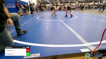 61 lbs Rr Rnd 2 - Luke Smith, Muskogee Rougher Youth Wrestling vs Achilles Cawyer, Jay Wrestling Club