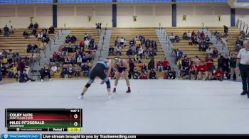 157 lbs 1st Place Match - Colby Njos, Saint Cloud State vs Miles Fitzgerald, Augustana