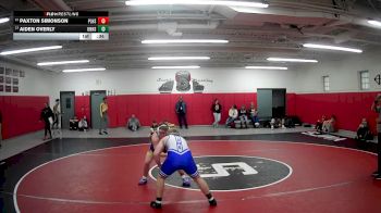 172 lbs Cons. Round 2 - Paxton Simonson, Plum Hs vs Aiden Overly, United Hs