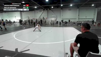 58 lbs Consolation - Lincoln Whittenburg, Ceres Pups WC vs Declan Espinosa, Rough House