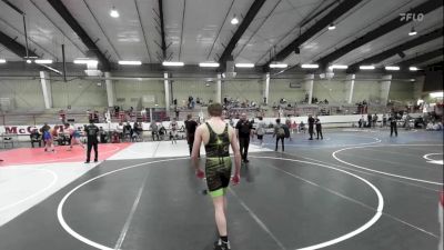 138 kg 5th Place - Eli Baumgardner, Monte Vista Takedown Club vs Chad Kline, Dove Creek Wrestling Club