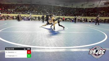 119 lbs Round Of 32 - Abimael Cansino, OKC Saints Wrestling vs Javon Freeman, Bristow Youth Wrestling