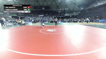 Boys 3A 144 lbs Cons. Round 2 - Aimen Al-Zughir, Heritage vs Joel Whipple, North Thurston