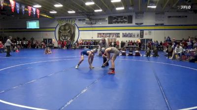 126 lbs Champ. Round 1 - Tully Griffith, West Liberty vs Carver Wieland, Independence