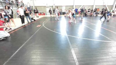 70-77 lbs Champ. Round 2 - Brooke Bowles, Takedown Express Wrestling Club vs Isabella Almaguer, Victory Wrestling-Central WA