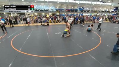 144 lbs Champ. Round 1 - Blake Ringer, Unattached vs Kevin Lozano, Tiger Wrestling Club