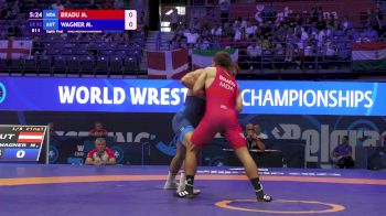 82 kg 1/8 Final - Mihail Bradu, Moldova vs Michael Wagner, Austria