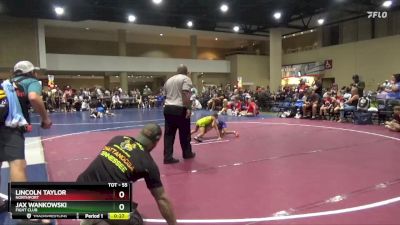 55 lbs Round 1 - Lincoln Taylor, Northport vs Jax Wankowski, Fight Club