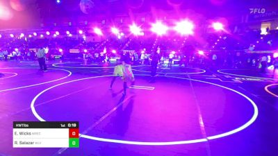 Consolation - Eleanor Wicks, Wrecking Crew vs Raylee Salazar, Wlv Jr Wrestling