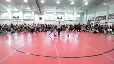 102 lbs Round Robin 2 - Landon Cunningham, Donahue Wrestling Academy - MS vs Dylan Skoncey, Phoenix Wrestling Club Blue-MS