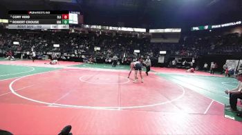 192 lbs Cons. Round 2 - Cory Kidd, BLA3 vs Robert Crouse, Unattached