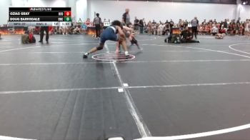 138 lbs Round 1 (4 Team) - Doug Barksdale, Blackman Wrestling Club vs Ozias Gray, MF Dynasty