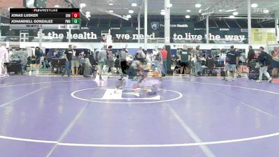 115 lbs Rr Rnd 5 - Jonas Lusker, Southern Regional - HSC vs Johandiell Gonzalez, Parabellum Wrestling Academy- HSC