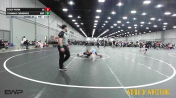 80 lbs Consi Of 4 - Luca Pavia, Colorado Hammers 12U vs Thomas Cisneroz, Powerhouse Elite 12U
