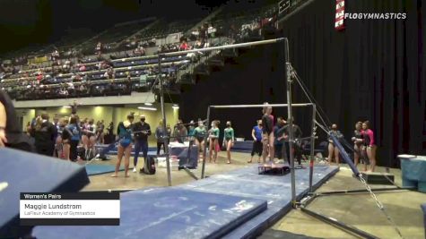 Maggie Lundstrom - Women's Pairs, LaFleur Academy of Gymnastics - 2021 Women's Xcel Region 4 Championships