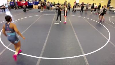 190 lbs 5th Place Match - Kylie Eilken, IL vs Jinet Demanou, MN