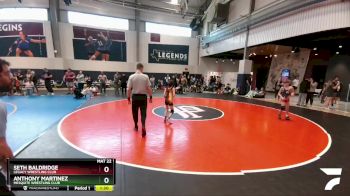 75 lbs Round 2 - Seth Baldridge, Legacy Wrestling Club vs Anthony Martinez, Mesquite Wrestling Club