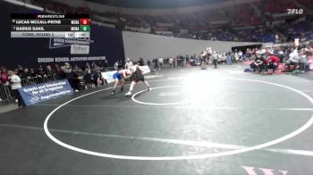 6A Boys 215 lbs Cons. Round 2 - Darius Sakil, McNary Boys vs Lucas McCall-Petke, McDaniel Boys