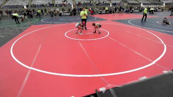 58 lbs Rr Rnd 1 - Aspyn Applegate, West Amarillo WC vs Madison Ballesteros, Wesley WC