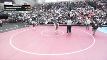 6A 130 lbs Champ. Round 1 - Jennifer Brumbaugh, Davis vs Preslee Cook, Pleasant Grove