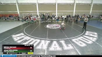 71 lbs Cons. Round 2 - Bryan Mecham, Cougars WC vs Noah Hollamon, Mine Yard Dogs WC