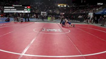 120 lbs Cons. Round 2 - Andrew Agidius, Mead vs Ethan Garcia, Lowry