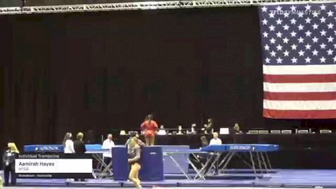 Aamirah Hayes - Individual Trampoline, MTGA - 2021 USA Gymnastics Championships