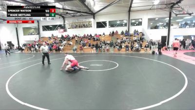 197 lbs Quarterfinal - Wade Mettling, Thomas More vs Spencer Watson, Wabash