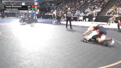165 lbs Consolation - Blake Woodward, Buchanan (CS) vs Kaleo Garcia, Gilroy (CC)
