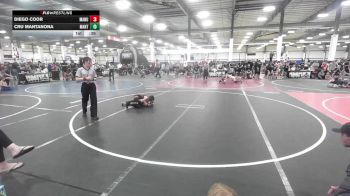 49 lbs Semifinal - Diego Coor, Manu WC vs Cru Mantanona, Mantanona TC