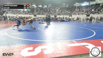 120 lbs Consi Of 32 #2 - Easton McGilbert, Midwest City MS vs Eli Lam, Deer Creek Wrestling