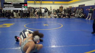 114 lbs Consy 4 - Dakota Sandy, Abington Heights vs John Woodall, Franklin-MA