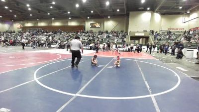 40 lbs Round Of 16 - Kyler Lebow, No Team vs Hunter Johnson, Fallon Outlaws WC