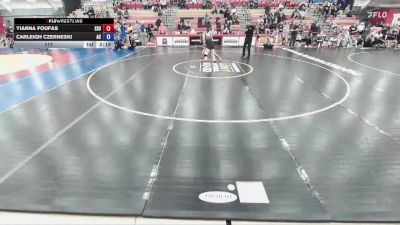 117 lbs Round 1 (12 Team) - Yianna Foufas, East Stroudsburg University vs Carleigh Czerneski, Adrian College