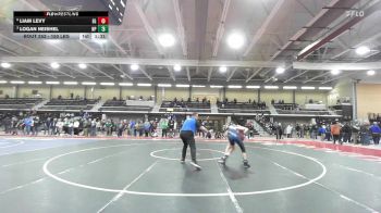 150 lbs Quarterfinal - Liam Levy, East Greenwich vs Logan Neishel, North Providence