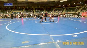 76 lbs Consi Of 8 #1 - Hayes Daniel, Honey Badgers Wrestling Club vs Patrick Flaherty, Tornado Wrestling