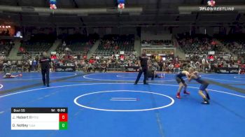 80 lbs Consolation - Justin Hebert II, Poteau vs Owen Notley, Team Tulsa