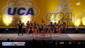CheerVille AL - Vendetta [2025 L3 Junior Day 1] 2025 UCA Sevierville Showdown