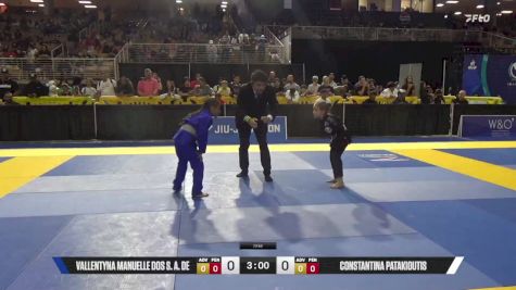 Constantina Patakioutis vs Vallentyna Manuelle Dos S. A. De 2025 Pan Kids Jiu-Jitsu IBJJF Championship