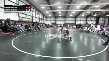 190 lbs Round 1 (8 Team) - Deegan Leatham, Millard vs Parker Whetton, Box Elder