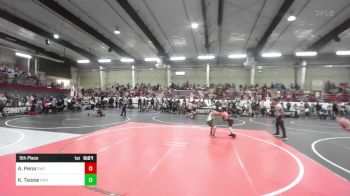 87 lbs 5th Place - Aiden Pena, Cwc vs Keanu Tsosie, Kirtland Broncos