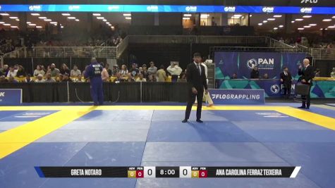 Ana Carolina Ferraz Teixeira vs Greta Notaro 2025 Pan Jiu Jitsu IBJJF Championship