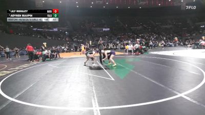 4A/3A/2A/1A Girls 145 Cons. Semi - Lily Ridgley, Harrisburg Girls vs Adysen Maupin, Vale Girls