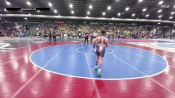120 lbs Champ. Round 1 - John Boes, Stanley County AAU vs Cody Hinkhouse, Moorcroft Mat Masters