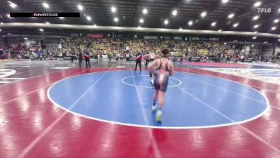 120 lbs Champ. Round 1 - John Boes, Stanley County AAU vs Cody Hinkhouse, Moorcroft Mat Masters