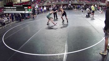 117 lbs Champ. Round 1 - Ryder Sutton, Weeping Water Wrestling Club vs Hudson Blair, MWC Wrestling Academy